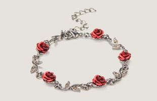 3104142 Vintage Rose Link Pulsera