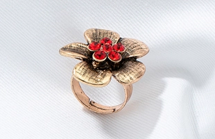 3104253 Vintage Flor Anillo