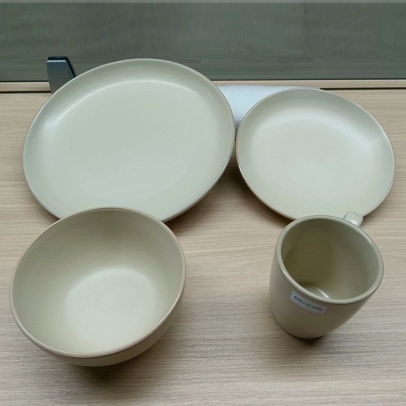 ceramic dinner set for 4