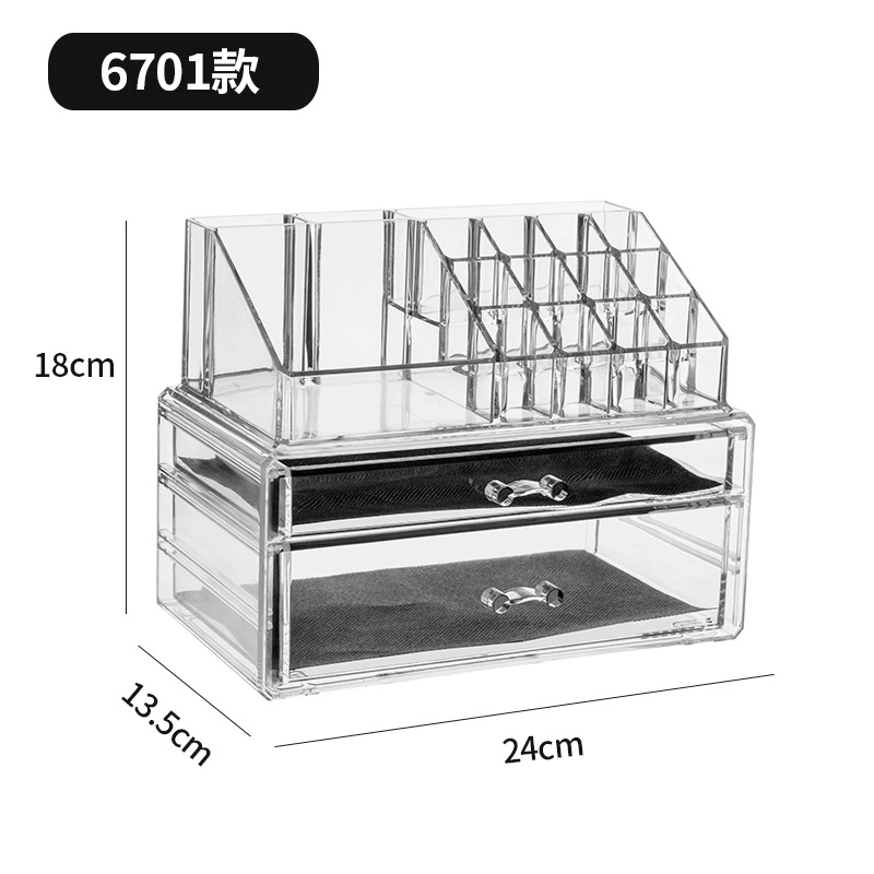 makeup storage box plastic