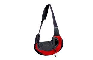 Bolso de un solo hombro de tela de malla cómodo para mascotas 3404081