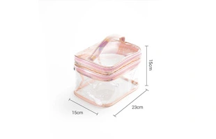 3210594 bolsa de cosméticos de PVC impermeable y duradera