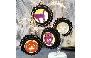 3210338 Halloween LED calabaza Decoración