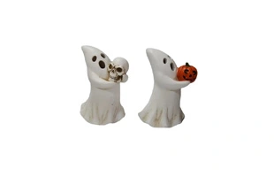 3210355 Halloween resina fantasma luz LED