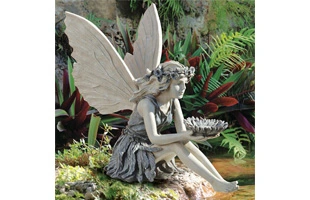 Decoración de jardín 3210191 adornos de resina de Ángel