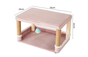 Taburete 4305209 de gato de madera maciza para gatos jóvenes, invierno cálido, uso de todas las estaciones, precio barato, proveedor mayorista