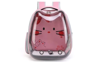 4305315 mochila de gato de lado suave rosa bolsa de transporte precio barato proveedor al por mayor